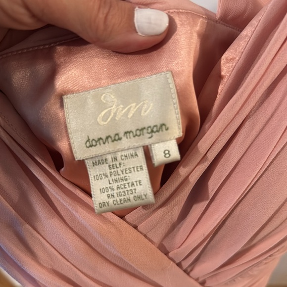 Blush Donna Morgan Dress - Picture 2 of 6